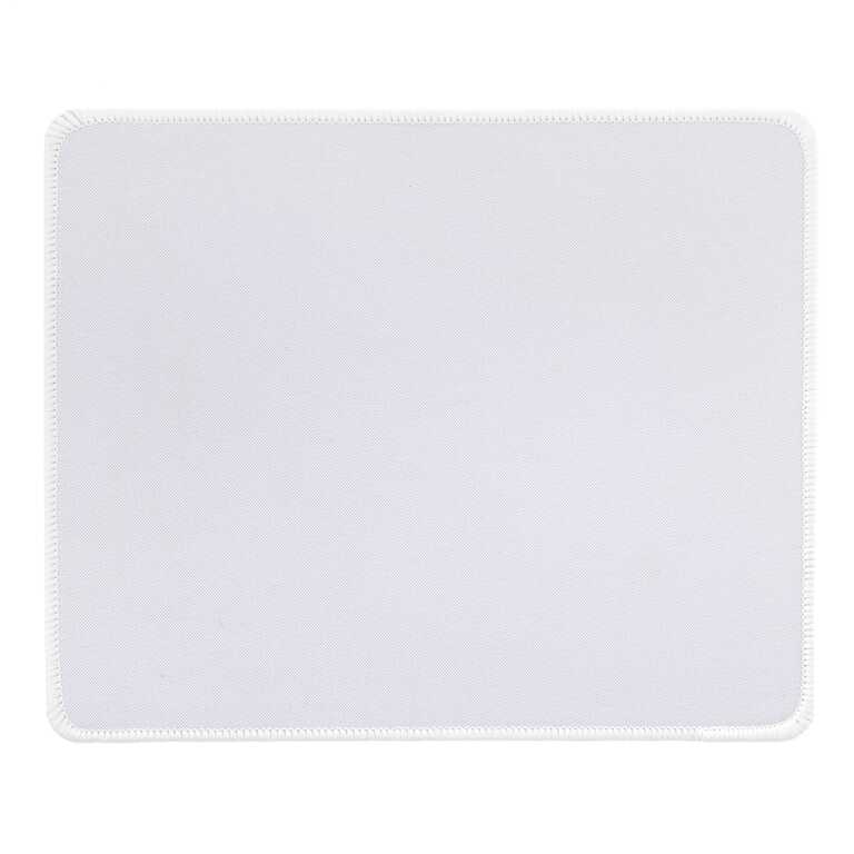 Sublimation rectangular mouse pad with white overlock 22*18*0.2 cm (11142) 