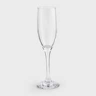 Бокал для шампанского для сублимации стеклянный прозрачный (170 мл) (12703) - фото 1 - Заготовки для сублимации