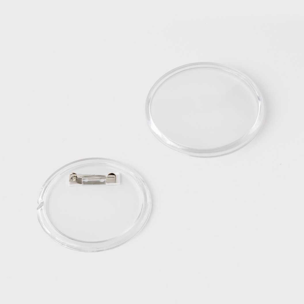 Заготовка для акрилового значка кругла 50 мм (11768) - фото 2 Заготовка для акрилового значка кругла 50 мм (11768) - фото 2 - Обладнання і заготовки для значків магнітів брелоків