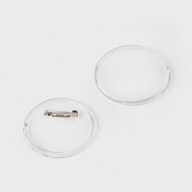 Заготовка для акрилового значка кругла 55 мм (11826) - фото 2 - Обладнання і заготовки для значків магнітів брелоків