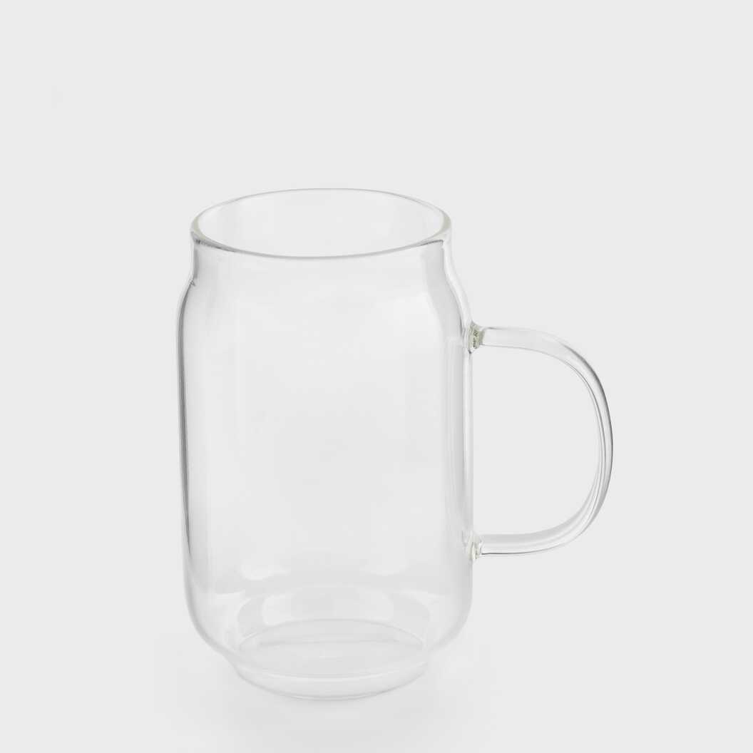 Банка для сублімації з ручкою скляна прозора (400 мл) (12701) - фото 1 - Заготовки для сублімації