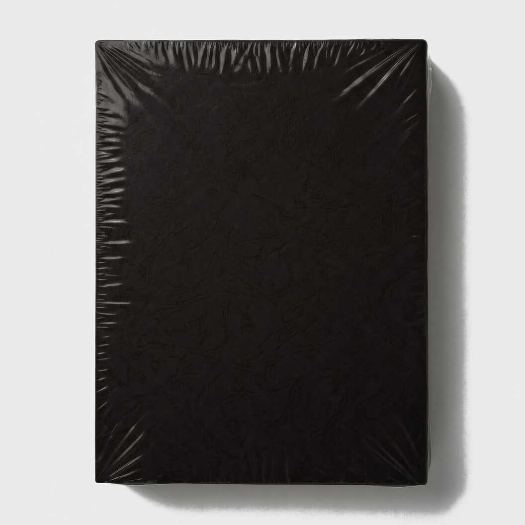 Обложка картонная для брошюровки А4, тиснение кожа, 230 г/м², черная, 100 листов (12798) - фото 2 - Полиграфическое оборудование и материалы