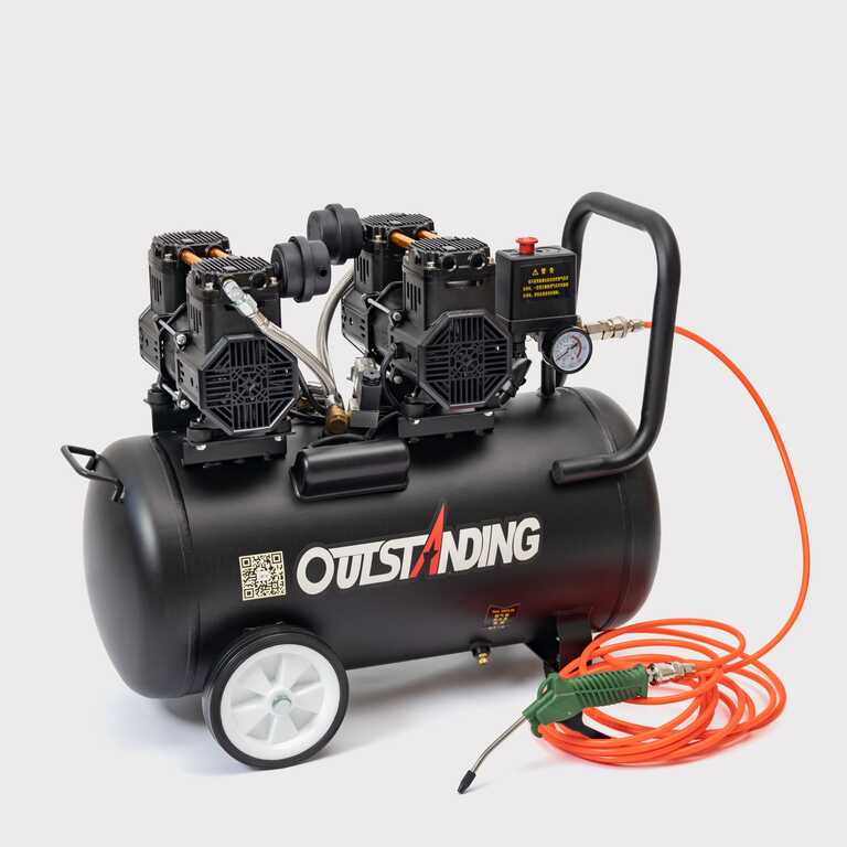 Air compressor My Print AC50, oil-free, 50 litres (11097) 