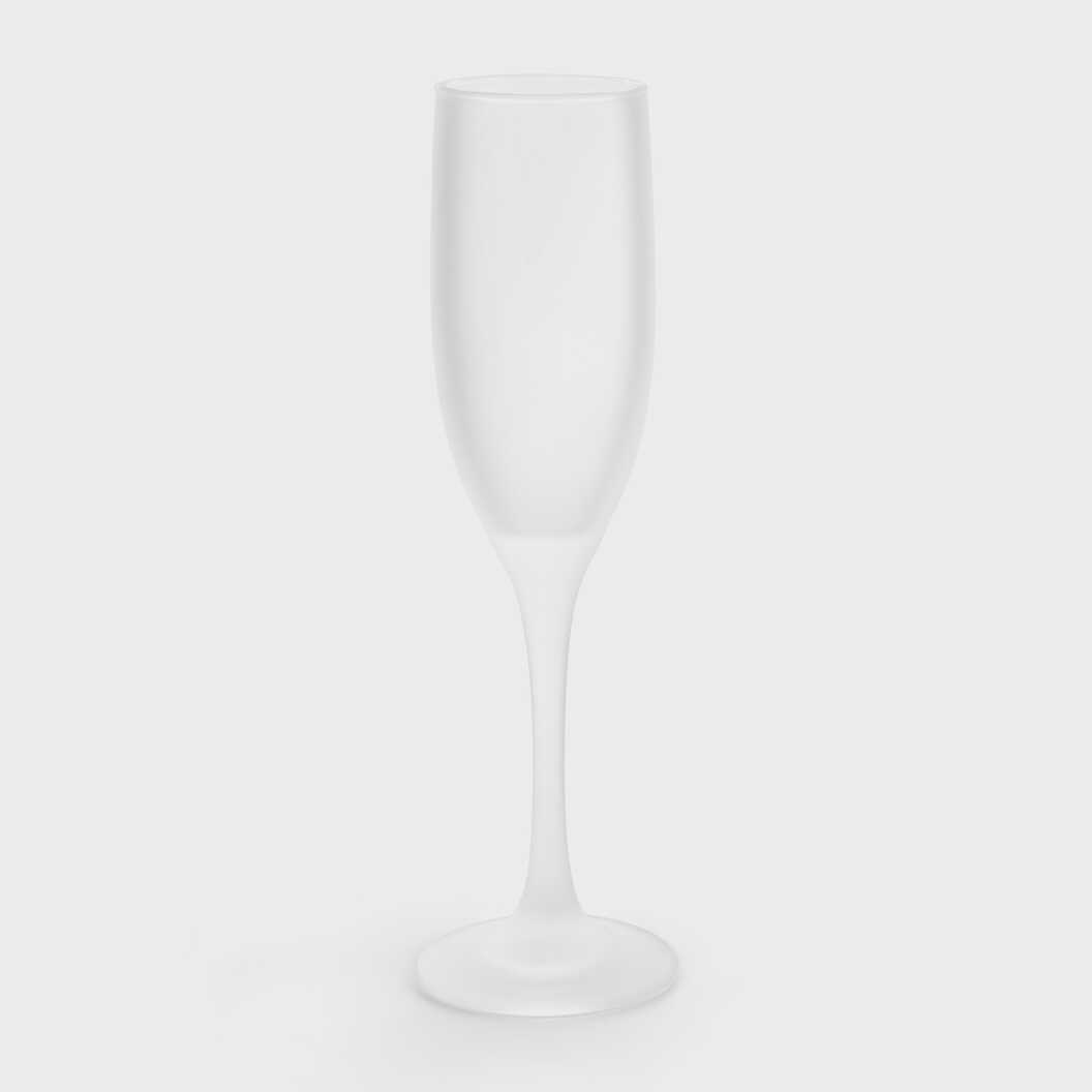 Келих для шампанського для сублімації скляний матовий (170 мл) (12704) - фото 1 - Заготовки для сублімації