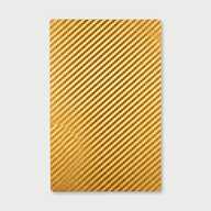 Гідрогелева плівка на задню кришку карбон золотистий (12262) - фото 1 - Плотери і матеріали для порізки