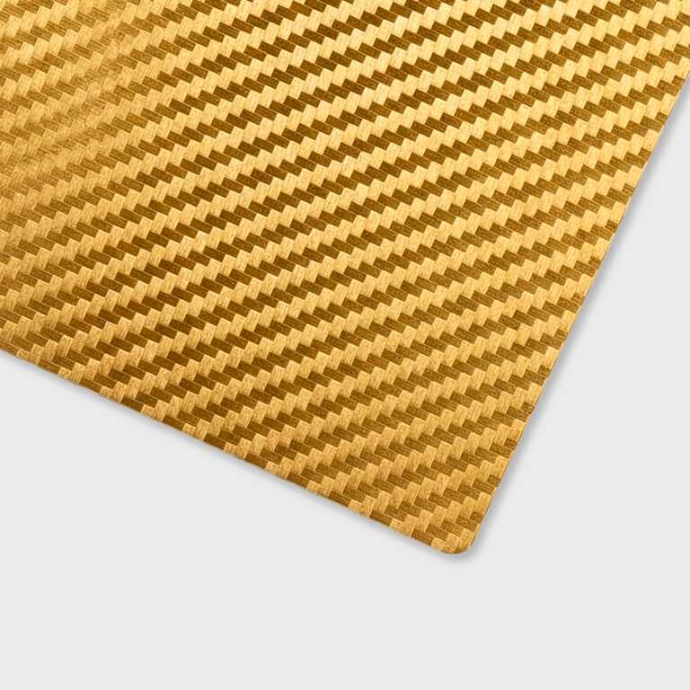 Гідрогелева плівка на задню кришку карбон золотистий (12262) 