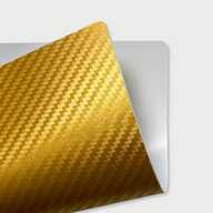 Гідрогелева плівка на задню кришку карбон золотистий (12262) - фото 3 - Плотери і матеріали для порізки