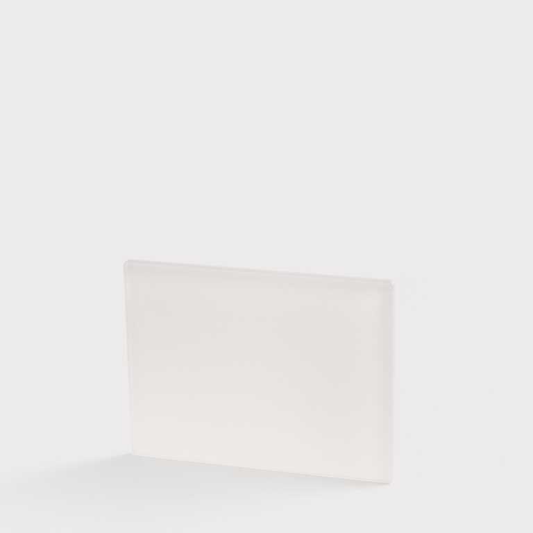 Acrylic for sublimation glossy white 76.2*101.6 mm, thickness 4.5 mm (12238) Acrylic for sublimation glossy white 76.2*101.6 mm, thickness 4.5 mm (12238)