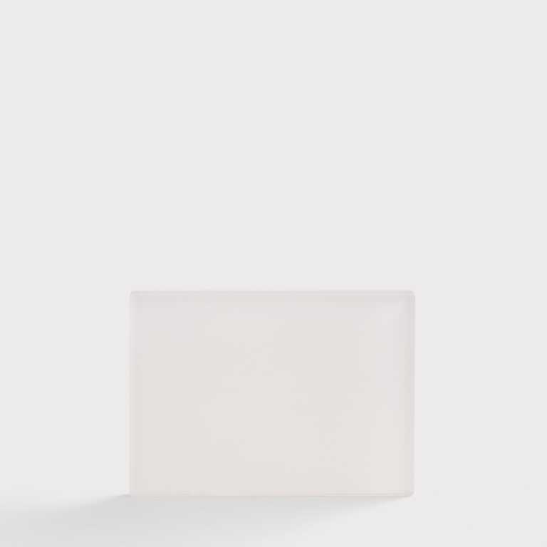 Acrylic for sublimation glossy white 76.2*101.6 mm, thickness 4.5 mm (12238) Acrylic for sublimation glossy white 76.2*101.6 mm, thickness 4.5 mm (12238)