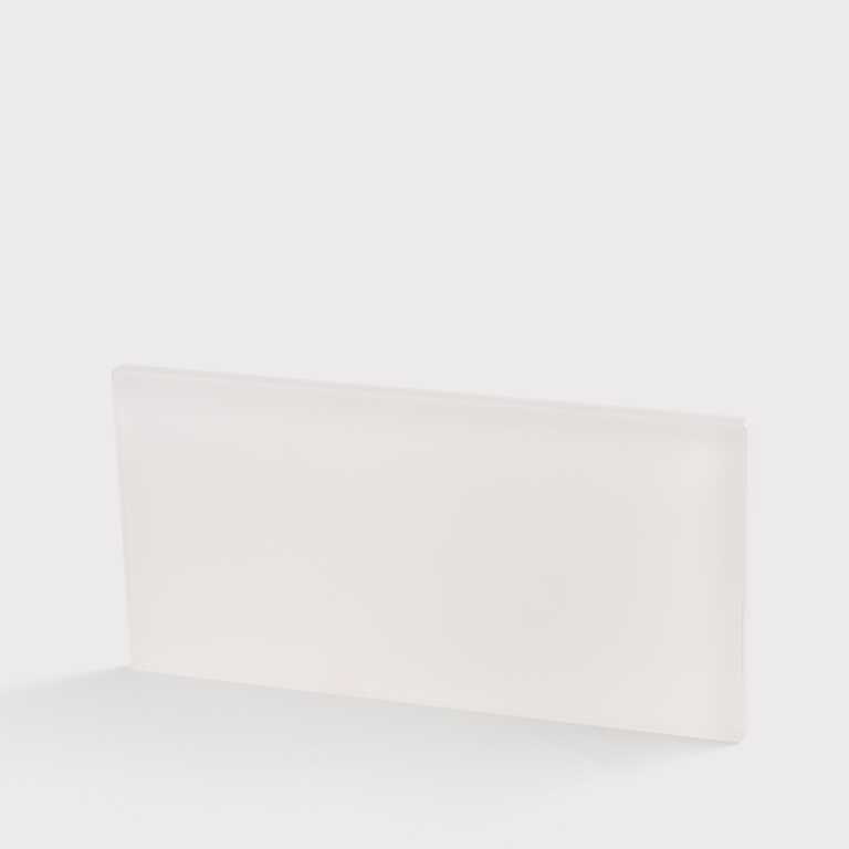 Акрил для сублімації глянцевий білий 76,2*152,4 мм, товщина 4,5 мм (12239) Акрил для сублімації глянцевий білий 76,2*152,4 мм, товщина 4,5 мм (12239)