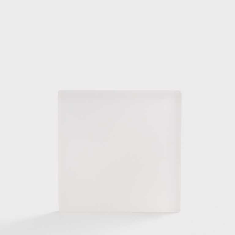 Акрил для сублімації глянцевий білий 101,6*101,6 мм, товщина 4,5 мм (12240) 