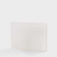 Акрил для сублімації глянцевий білий 152,4*101,6 мм, товщина 4,5 мм (11010) - фото 1 - Заготовки для сублімації