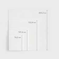 Акрил для сублімації глянцевий білий 152,4*152,4 мм, товщина 4,5 мм (11011) - фото 4 - Заготовки для сублімації