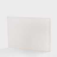 Акрил для сублімації глянцевий білий 203,2*152,4 мм, товщина 4,5 мм (11012) - фото 1 - Заготовки для сублімації