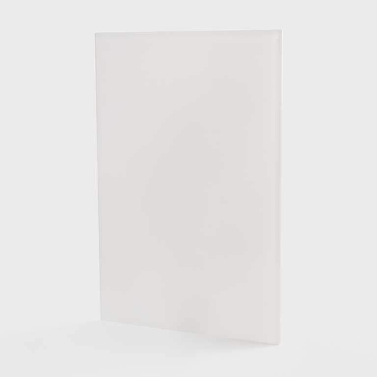 Акрил для сублімації глянцевий білий 304,8*203,2 мм, товщина 3 мм (12236) 