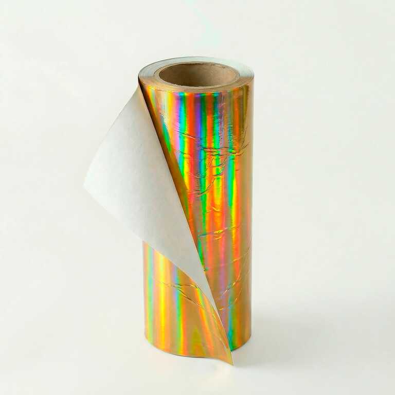 Плівка для UV DTF друку My Print A Metal Gold Holographic, рулон 0,62*100 м (11577) 