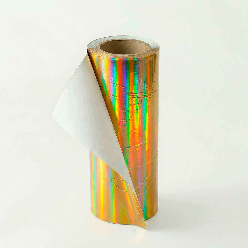 Плівка для UV DTF друку My Print A Metal Gold Holographic, рулон 0,62*100 м (11577) - фото 1 - Витратні матеріали для друку