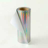 Пленка для UV DTF печати My Print A Metal Silver Holographic, рулон 0,62*100 м (11579) - фото 1 - Расходные материалы для печати