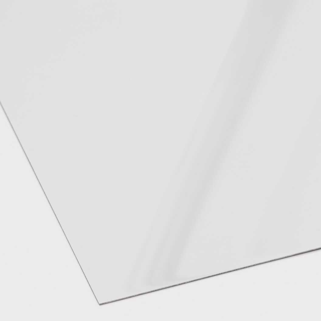 Метал для сублімації для зовнішнього застосування напівглянцевий білий 61*30,5 см, товщина 0,55 мм (11785) - фото 1 - Заготовки для сублімації