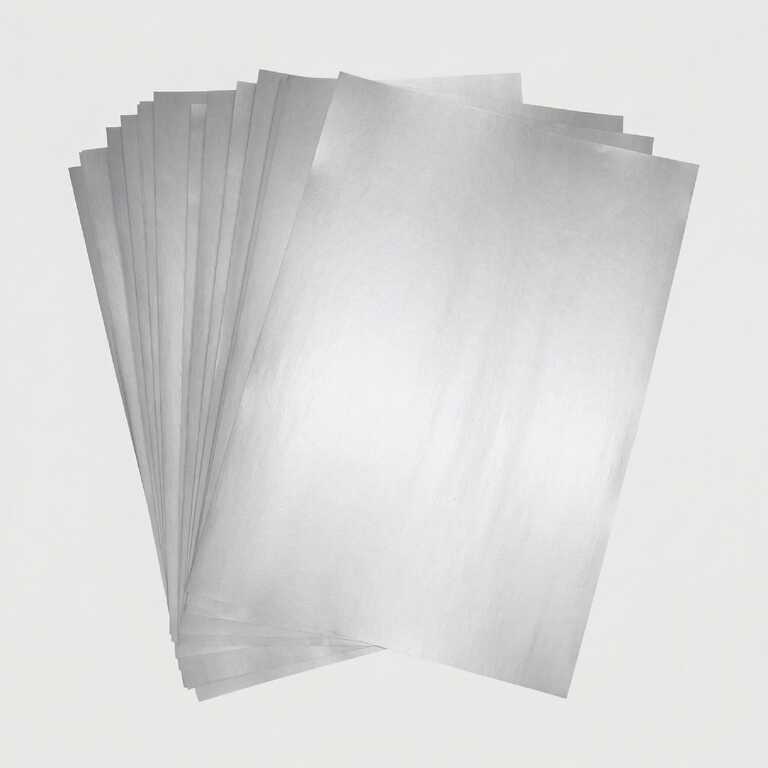 My Print Laser Metallic Silver Transfer Paper Universal for Laser Printer for Various Surfaces, A4, 10 sheets (11816) 