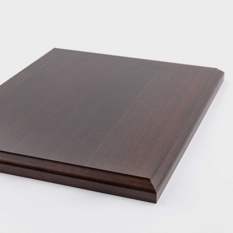 Plaque for diplomas A4 MDF "Dark walnut" (12092) 