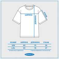 Футболка чоловіча оверсайз бавовна / еластан 200 г/м², чорна, S/M (13066) - фото 7 - Заготовки для сублімації