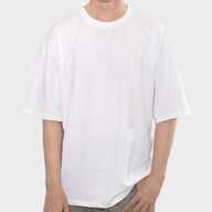 Футболка чоловіча оверсайз бавовна / еластан 200 г/м², біла, L/XL (13072) - фото 1 - Заготовки для сублімації