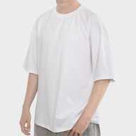 Футболка чоловіча оверсайз бавовна / еластан 200 г/м², біла, L/XL (13072) - фото 2 - Заготовки для сублімації