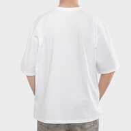 Футболка чоловіча оверсайз бавовна / еластан 200 г/м², біла, L/XL (13072) - фото 3 - Заготовки для сублімації