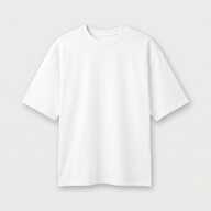 Футболка чоловіча оверсайз бавовна / еластан 200 г/м², біла, S/M (13073) - фото 5 - Заготовки для сублімації