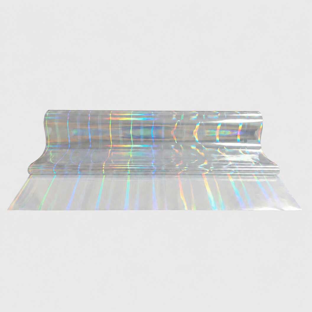 Фольга для UV DTF печати My Print Transparent Holo №55, рулон 0,64*120 м (11519) - фото 1 - Расходные материалы для печати