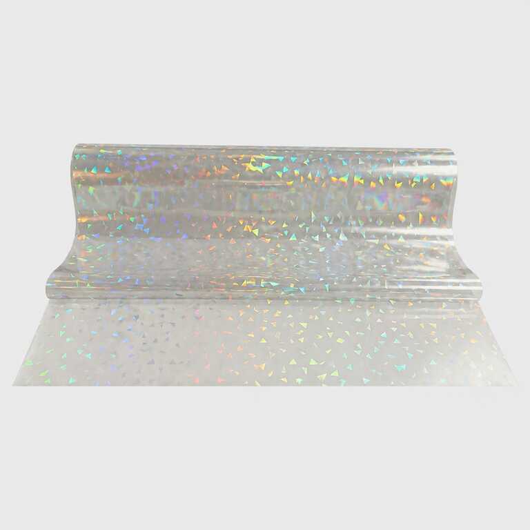 Фольга для UV DTF печати My Print Transparent Holo №56, рулон 0,32*120 м (11520) 