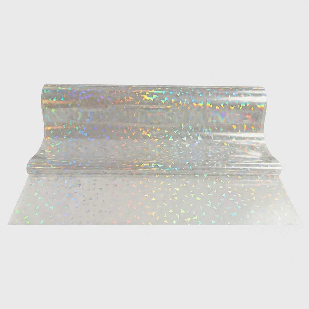 Фольга для UV DTF печати My Print Transparent Holo №56, рулон 0,32*120 м (11520) - фото 1 - Расходные материалы для печати