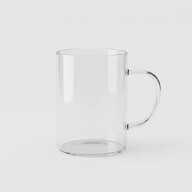 Clear Glass Mug (450 ml) (13132) - фото 1 Clear Glass Mug (450 ml) (13132) - фото 1 - Blanks for printing