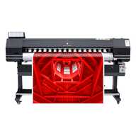 Экосольвентный принтер My Print PRO1800E с печатающей головой Epson I3200, рулонный, 1,8 м (13329) - фото 1 - Оборудование для печати