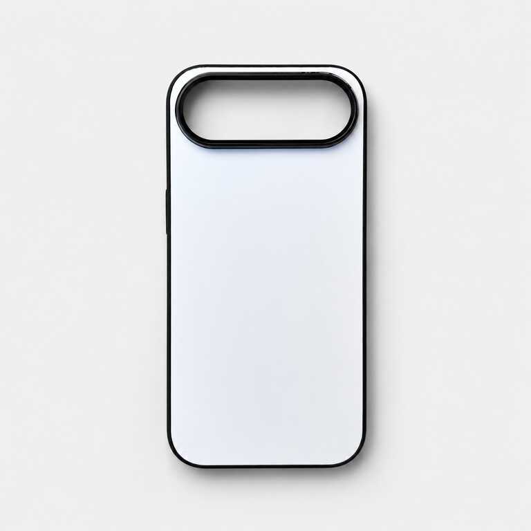 Чохол для сублімації 2D силіконовий (TPU) для iPhone 17 Air чорний (13420) 