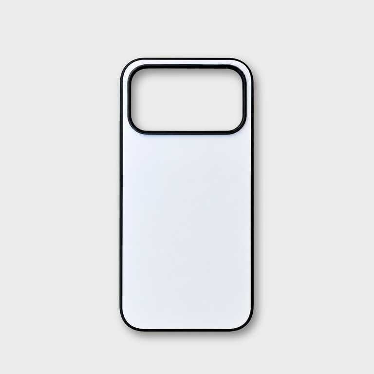 Чохол для сублімації 2D силіконовий (TPU) для iPhone 17 Pro чорний (13414) 